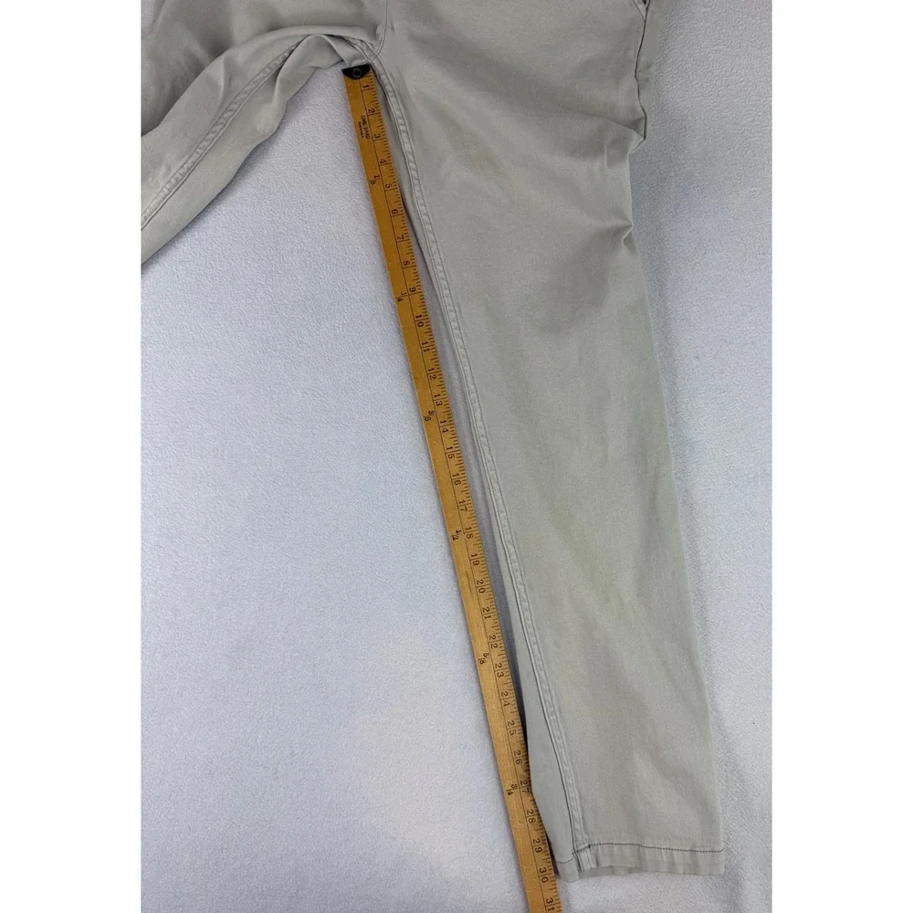 Mugsy Jeans Teddys Chino Pants Mens 36x32 Khaki Tan Stretch Casual K3PNLK